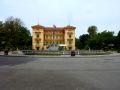 Presidential Palace with Australia flags