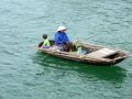 Boat trip on Holong Bay