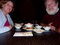 Kogshima – Nick and Robyn at a Chinese restaurant