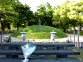 Hiroshima — peace park burial mound