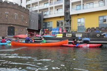 Coming in to dock at Camden