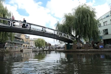 Coming in to dock at Camden