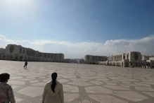 The courtyard