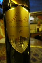 A nice Cabenet with dinner