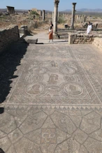 Mosaic of seasons in house