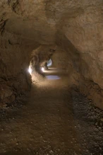 Underground water tunnel to suply oasis