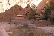 The main spring feeding flow when there are no floods