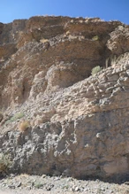 Geological formation looking like brick work