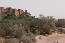 The kasbah from the bridge