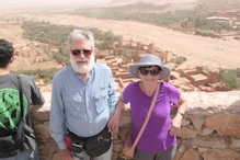 Nick and Robyn from near the top