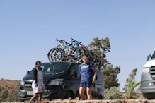 A group of 16 mountain bike riders from USA