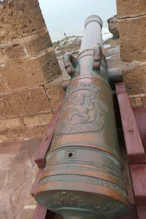 Bronze Spanish cannon