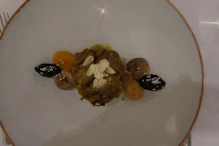 Slow cooked lamb with dried fruit (superb)