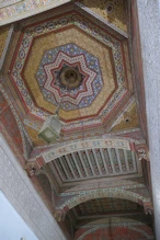 Painted ceiling