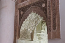 Inside the female funery building