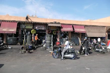 A motor repair shop
