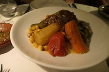 Vegetables and cuscus