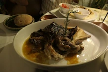 Slow cooked lamb shoulder