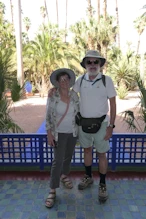 Robyn and Nick in front of pool