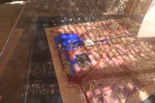 Pools with waterlilies