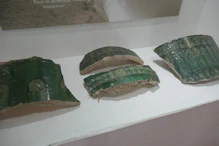 Pottery with stamped patterns