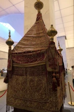 A car for a camel on trip to Mecca