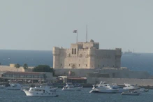 View from our hotel to the Citadel