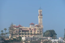 Palace from the swimming area