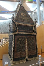 A car for a camel on trip to Mecca