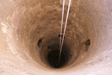 Access shaft inner core used by archaeologists