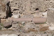 Some of the hundreds of other broken pillars