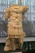 A statue of an emperor