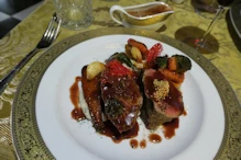 Filet mignon at our hotel