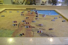 Model of the battle field