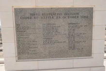 Australian 9th Division Memorial