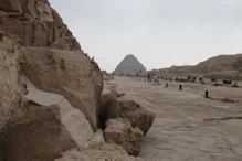 Subsidiary pyramid to the great pyramid