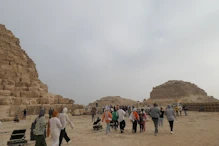 Subsidiary pyramids to the great pyramid