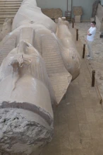 A fallen colossus of Ramases