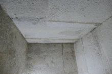 The burial chamber of King Teti plain rook of second chamber