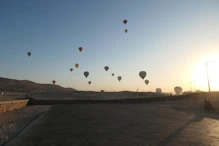 Hot air balloons