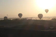 Hot air balloons
