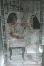 Tomb of Sennofer – Sennofer and wife