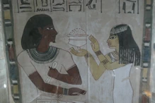 Tomb of Sennofer – Sennofer and wife