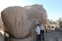 Fallen colossis with Robyn and Nick