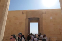Entrance to temple on third level from inside