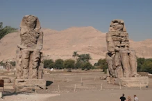 The two main statues