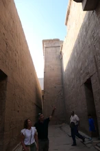 Between the main and outer walls