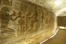 The main temple interior side temple note the curve