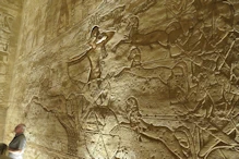 The main temple interior