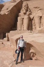 The main temple exterior + Nick